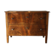 Commode basse en noyer, XXème