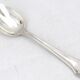 Ravinet d'Enfert 6 silver-plated moka spoons Minerva, Art Deco fluting