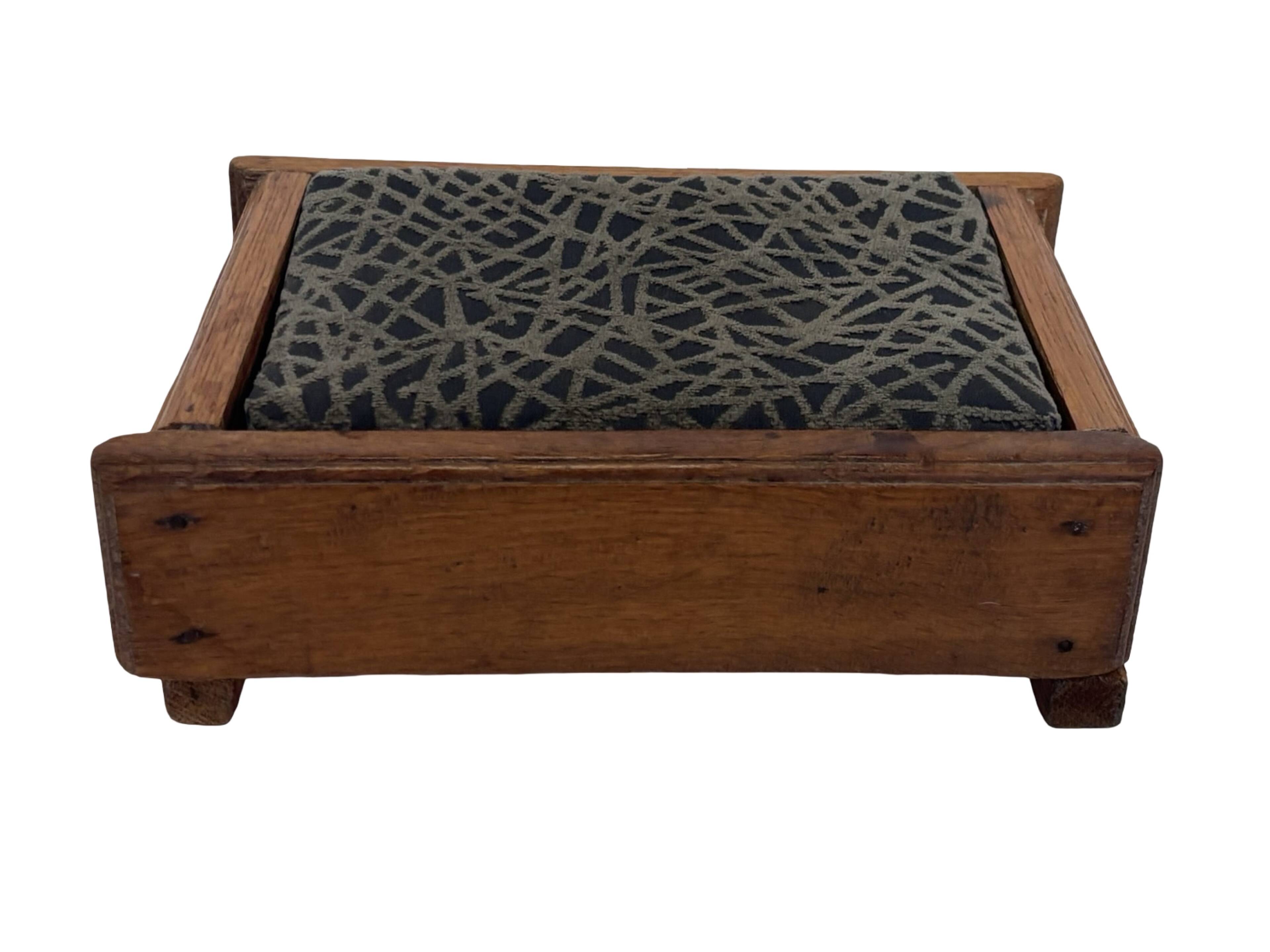 Art Deco footstool foot rest minimalist 30's design