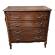 Commode Bois Teinté A 4 Tiroirs