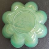 Pot en verre bicolore