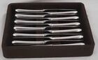 Christofle Baguette, 12 dessert knives, in perfect condition.