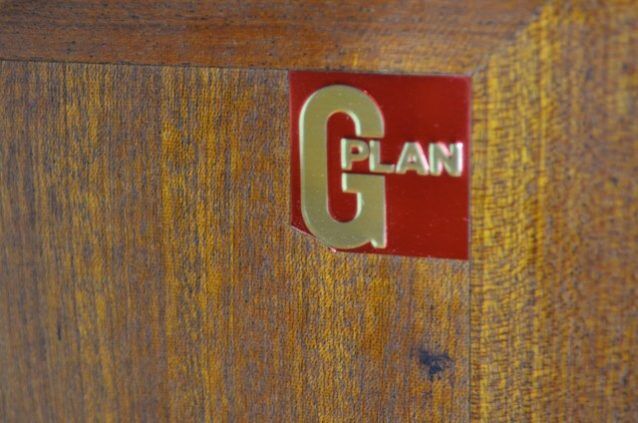 Scandinavian TV cabinet Scandinavian vintage teak 1970