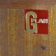 Scandinavian TV cabinet Scandinavian vintage teak 1970
