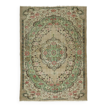 Modern Unique Rug, Turkish Oriental Handmade Boho Kilim Rug,for Kitchen,Bedroom 275 x 185 cm