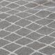 Traditional grey and white berber carpet 200x150cm