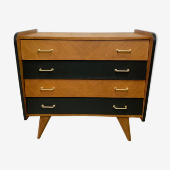 Commode pieds compas