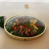 Frame natural dried flowers