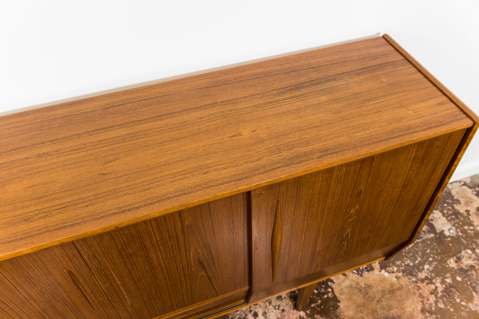 Danish Teak Highboard, 1960s