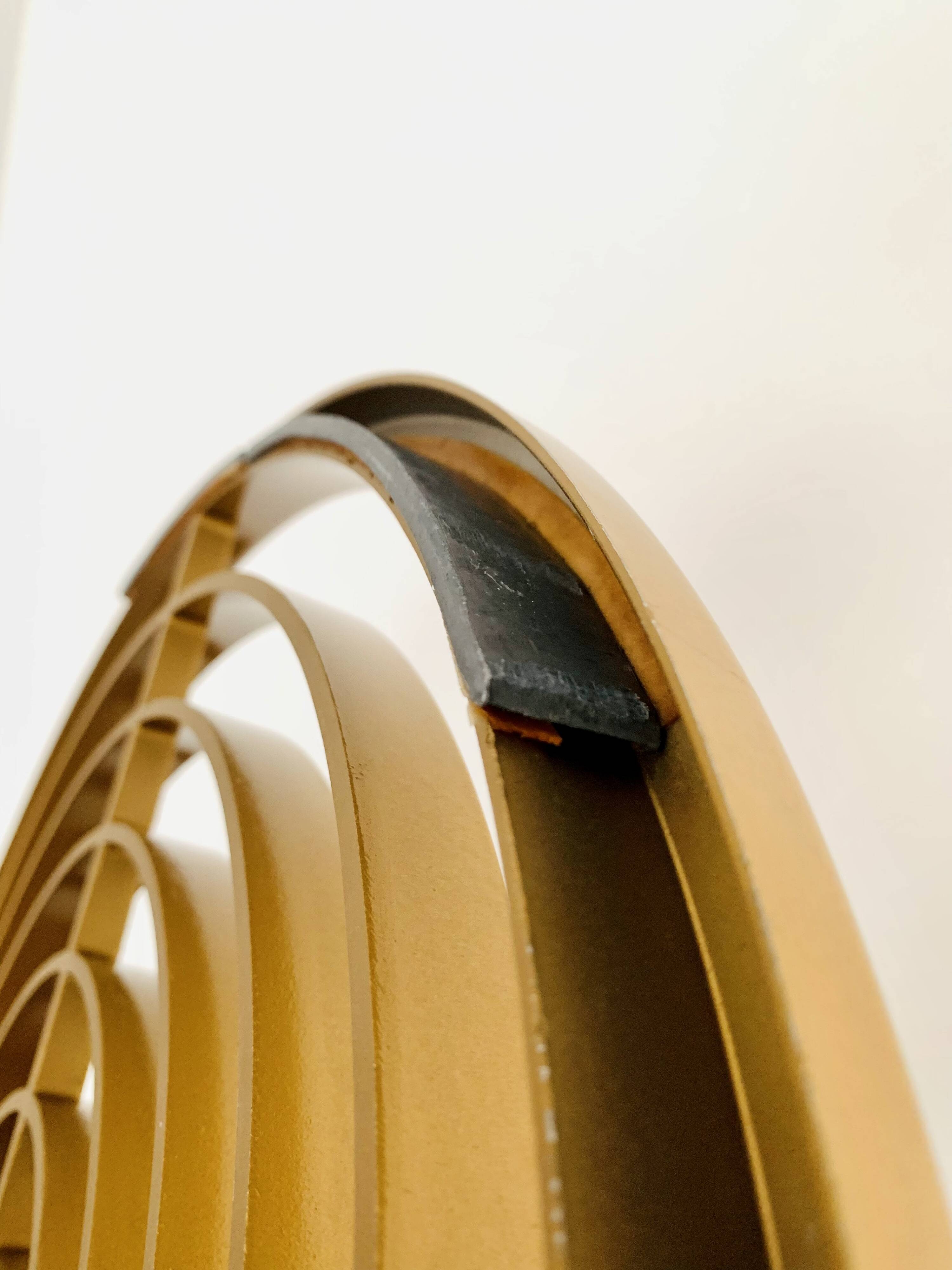 1 of 3 Awesome Adjustable Orion Glass Pendant Lamps from Staff