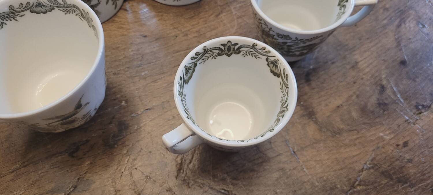 English ceramic cups