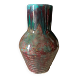 Grand vase émaillé