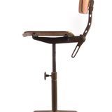 Friso Kramer style plywood atelier drawing table chair