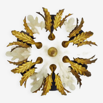 Banci Firenze wall or ceiling light with 6 lights, Italy, 1950s