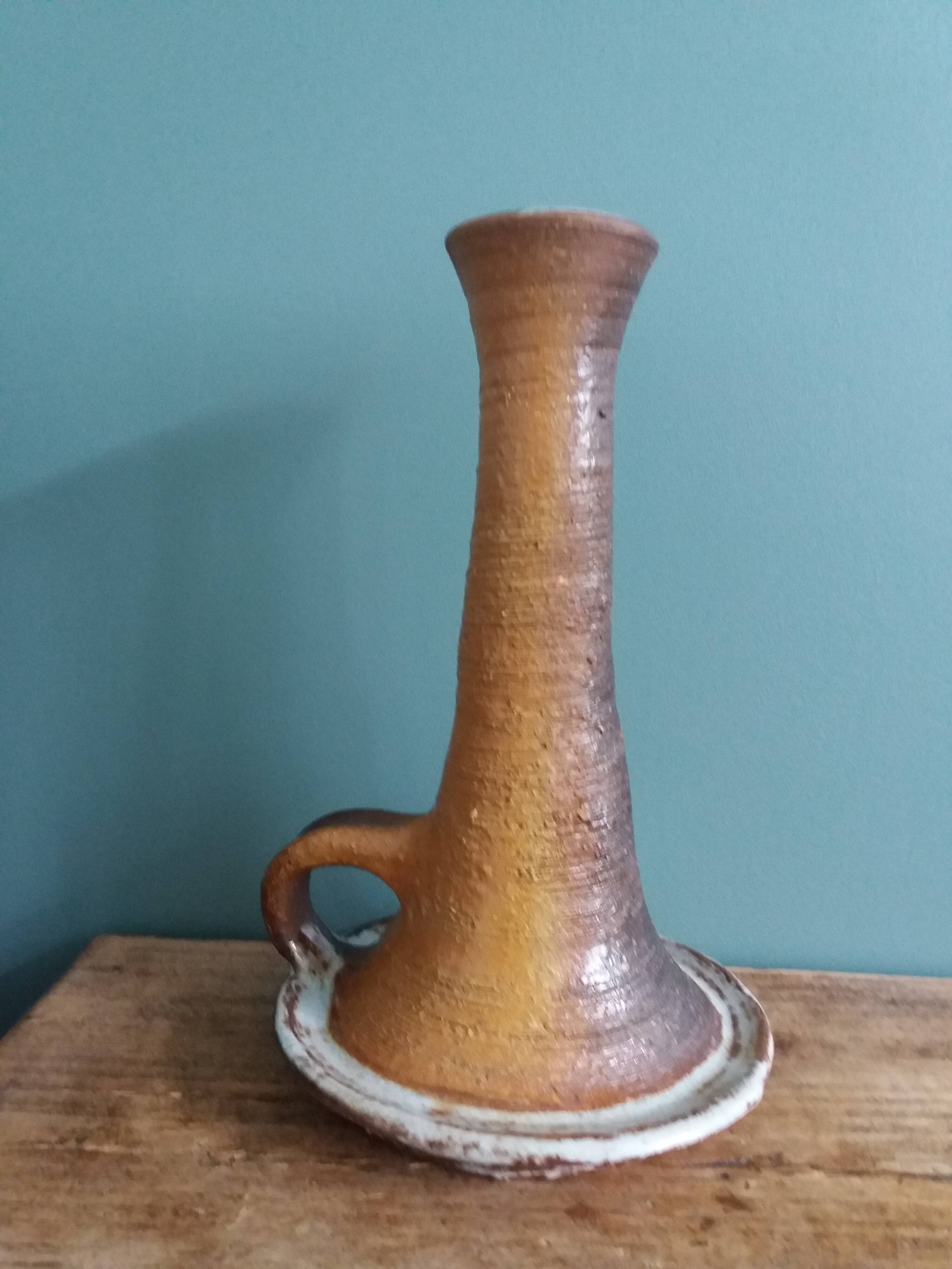 Candle holder signed Cécile Dein