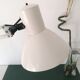 Architect articulated lamp - white lasked metal - made in RDA - 1980