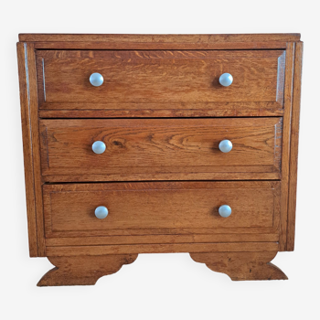 Oak chest of drawers year 1950