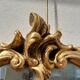 Pair of mirror Baroque style Louis XV gilded