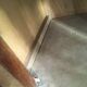 Buffet wood wood Art Deco black marble trays