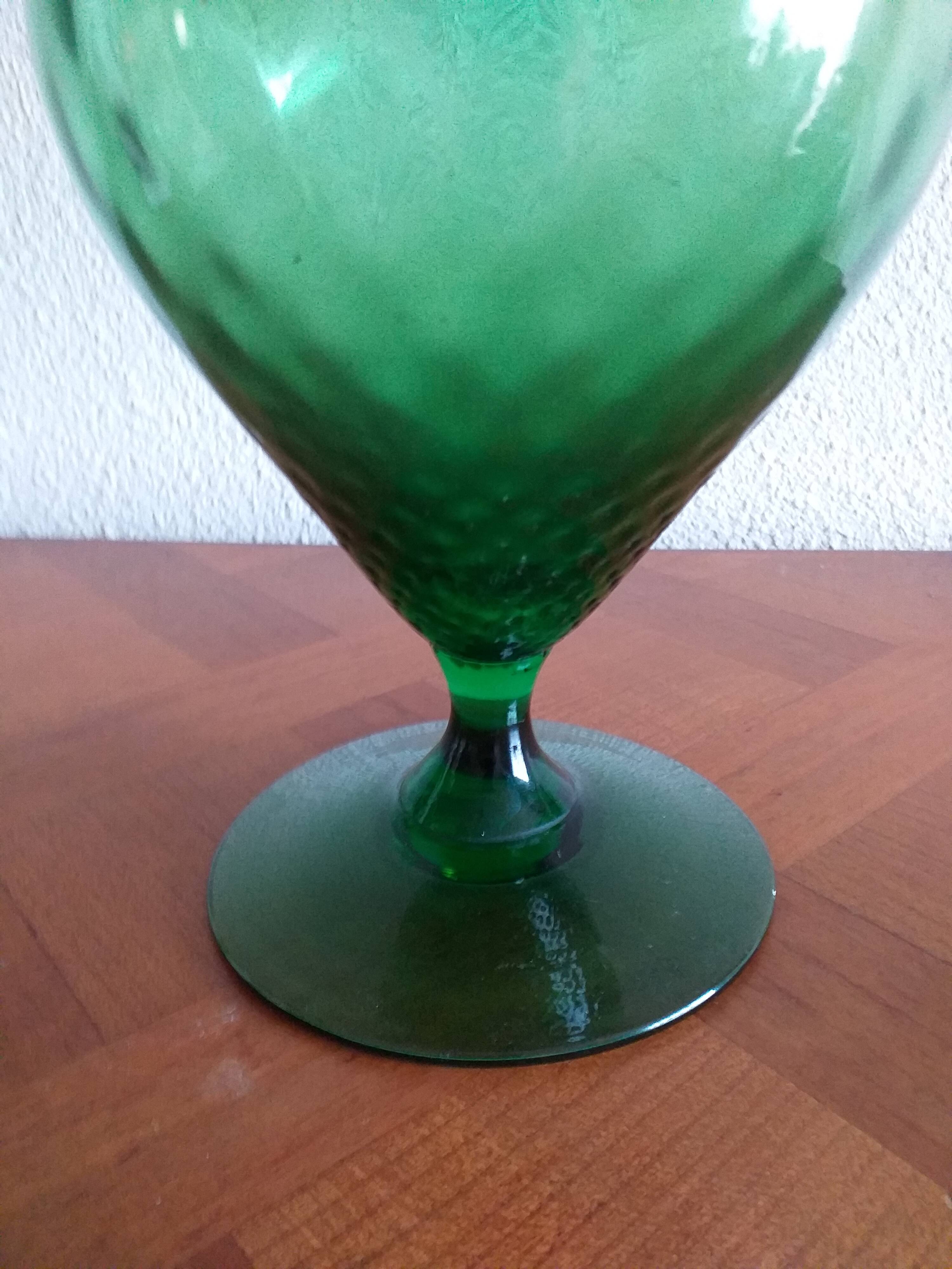 Aiguillere en verre fin souffle
