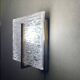 Murano glass modernist wall sconce lamp