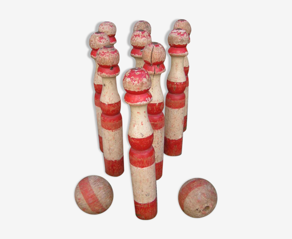 Jeux de quilles en bois