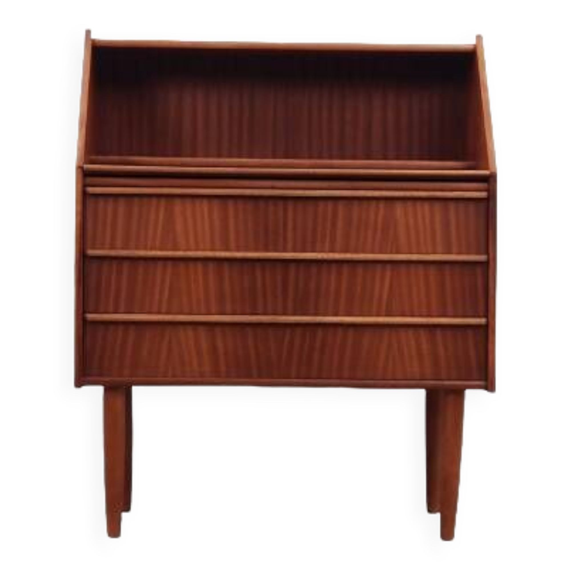 Mahogany secretary, Danish design, 60s, production: Denmark