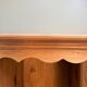 Small vintage bookcase in solid pine