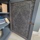 Buffet syrien gris anthracite et cuivre