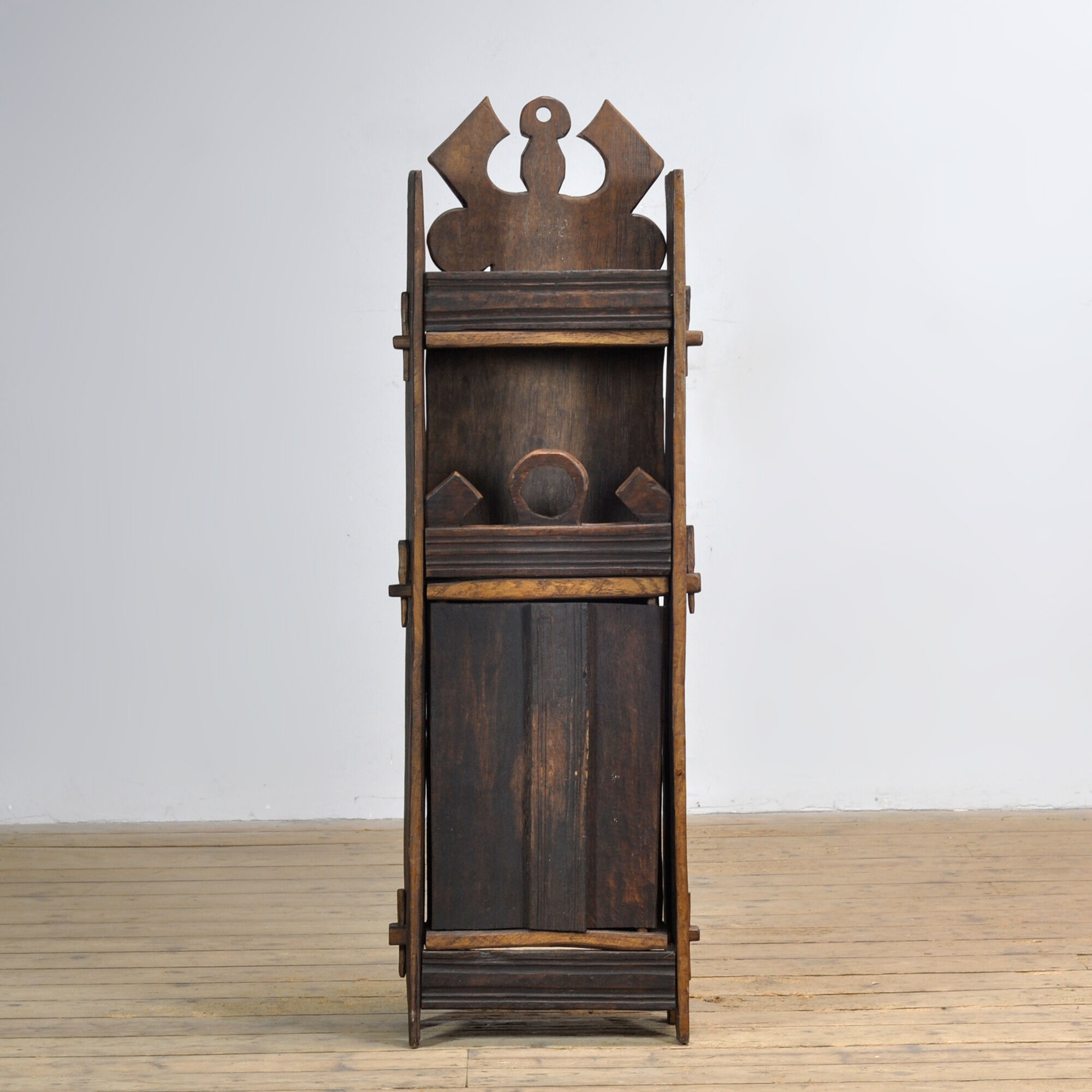 Romanian folk art cabinet, circa 1950