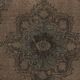 Vintage Turkish hallway rug 115x383 cm
