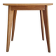 Table - bureau internat bois brut ancien pieds compas