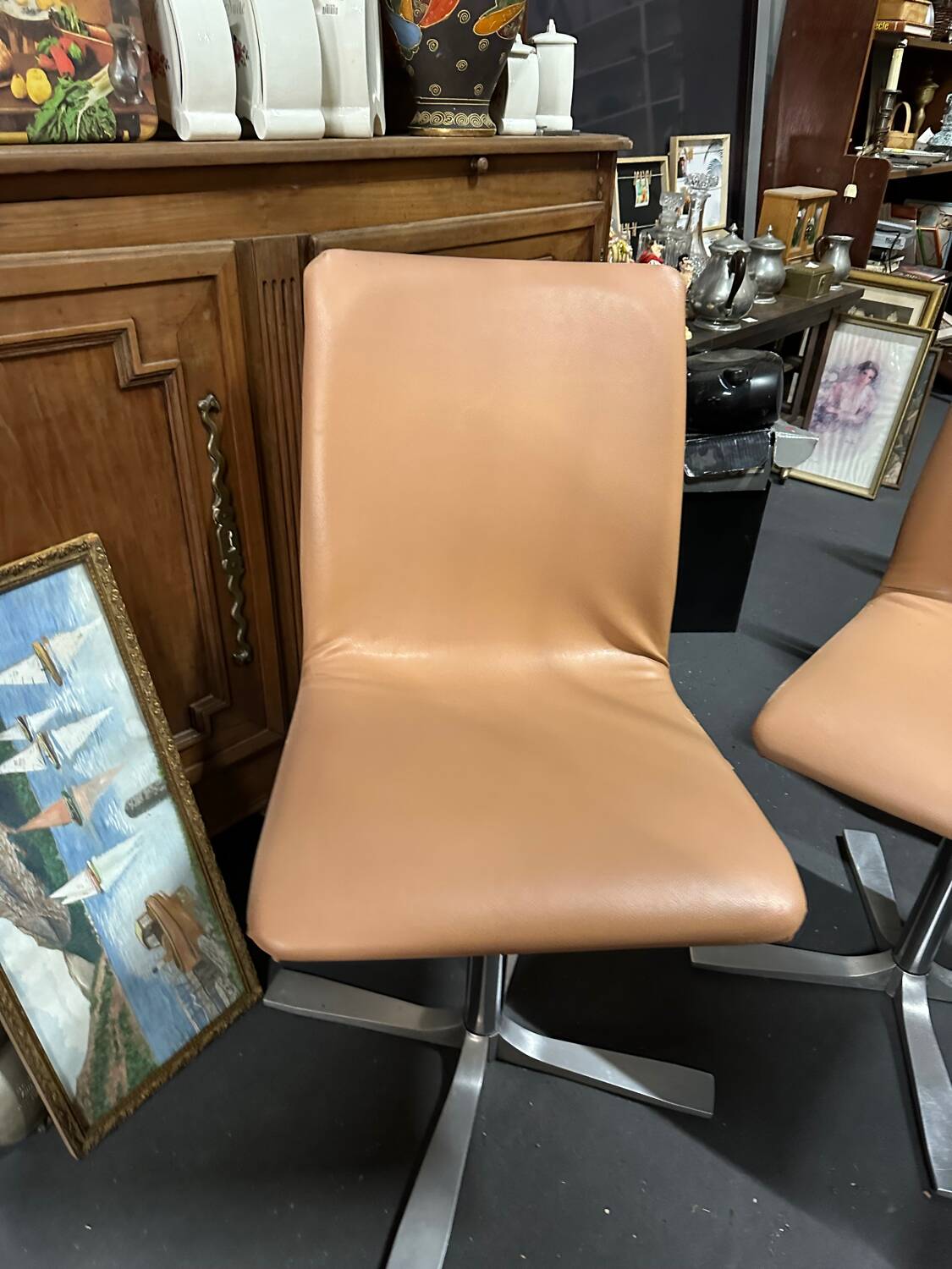 Série de 4 chaises vintage