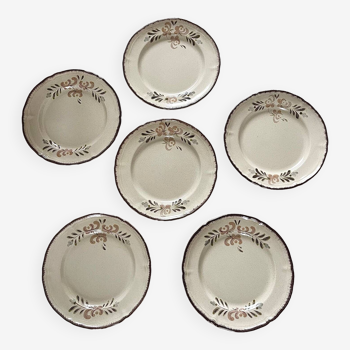 5 Niderviller flat plates