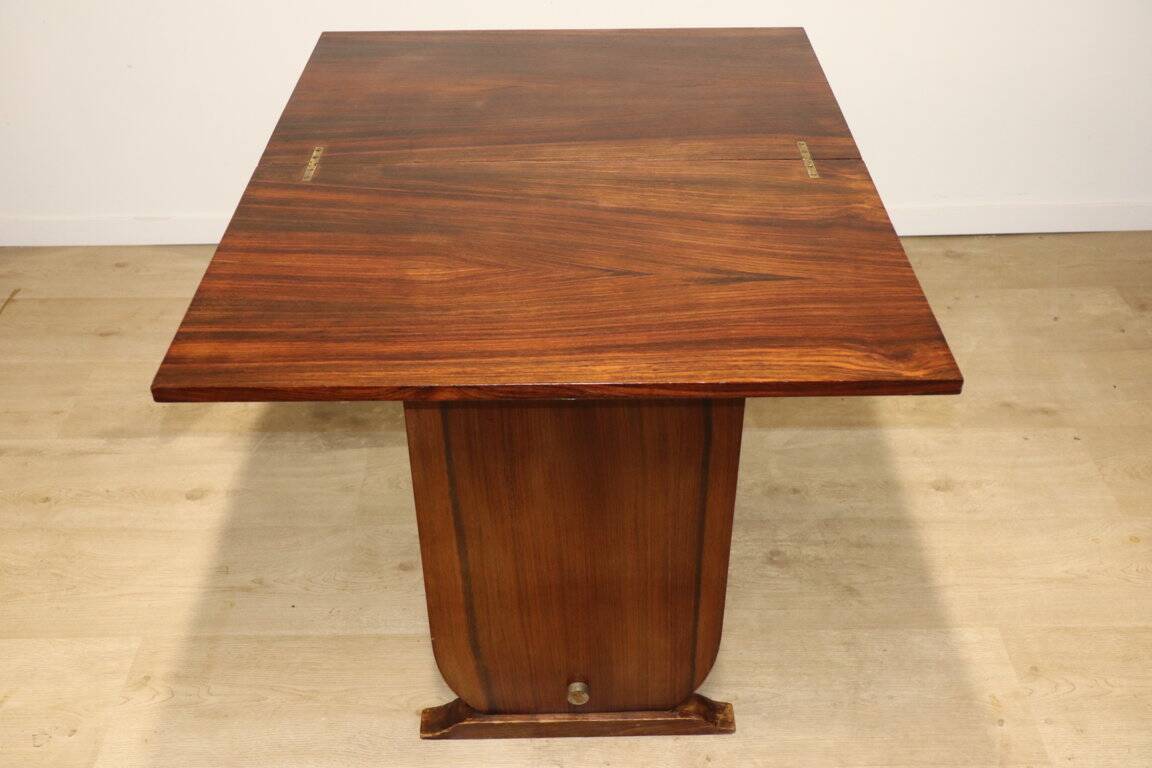 Art Deco "Portefeuille" table in rosewood - 1950