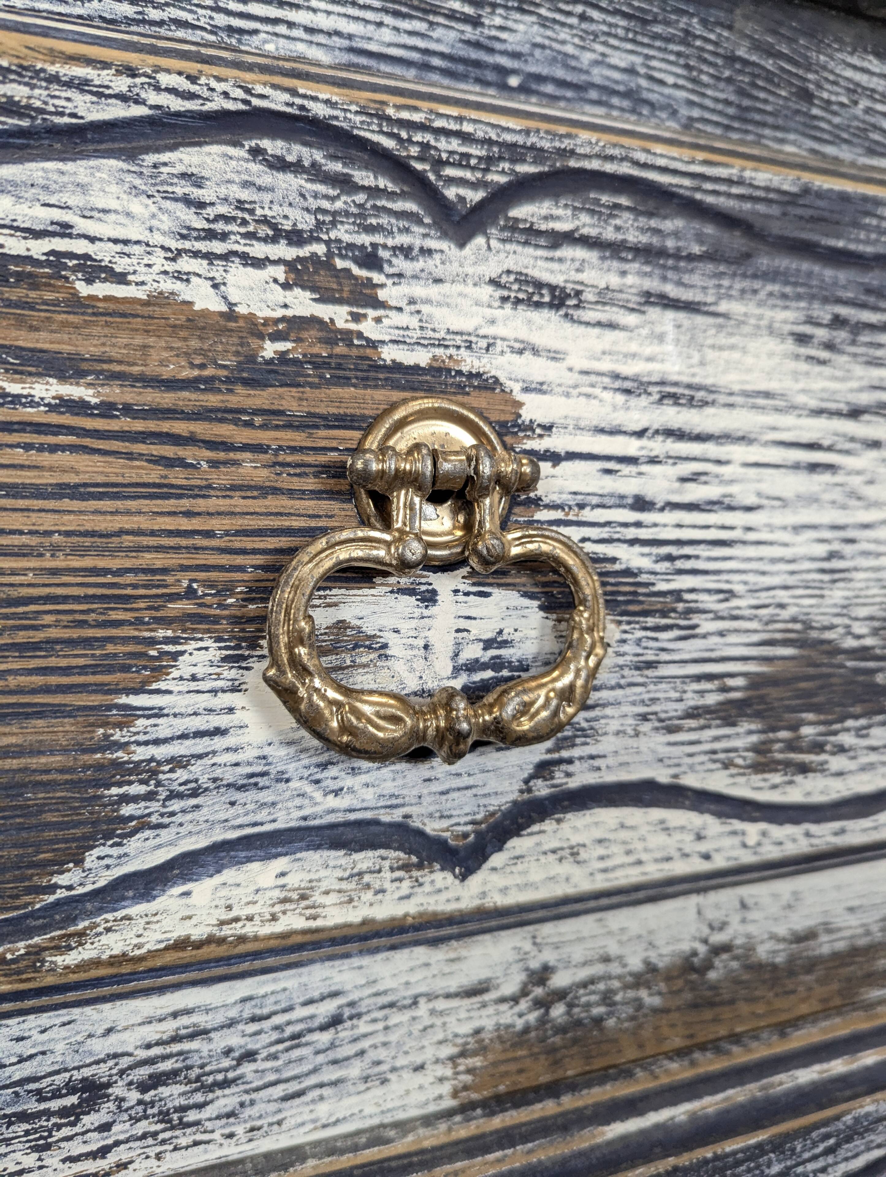 Louis XV style patinated chest of drawers