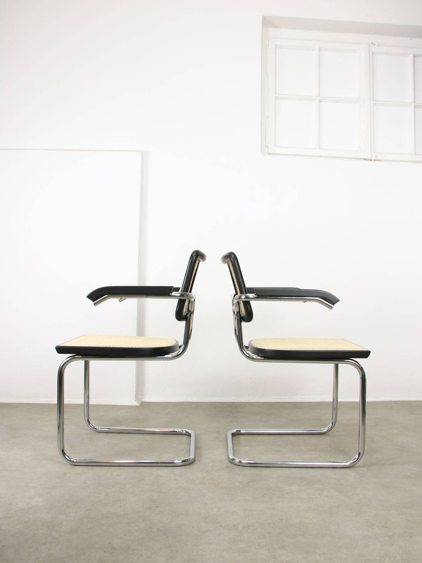 Vintage Cesca B64 armchair by Marcel Breuer