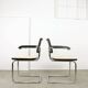 Fauteuil vintage Cesca B64 par Marcel Breuer