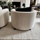 Mid-Century Modern Italian Armchairs on casters, 1970s (3 available)