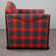 Fauteuil Art Déco à carreaux Max Coini