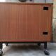 Bar cabinet on wheels