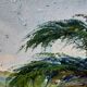Oil on canvas Africanist 179x78