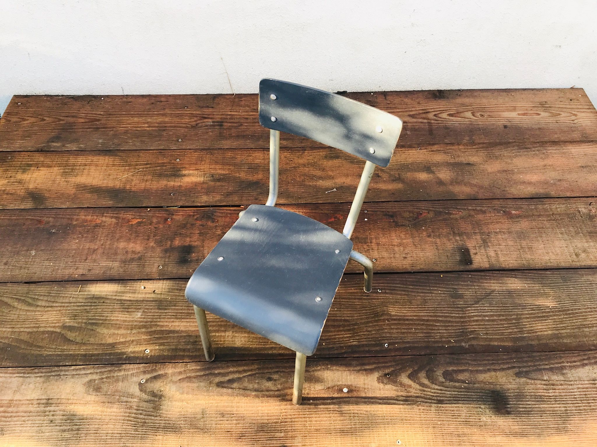 School vintage chair