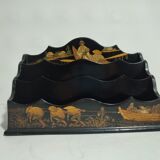 Letter holder Napoleon III Boiled cardboard