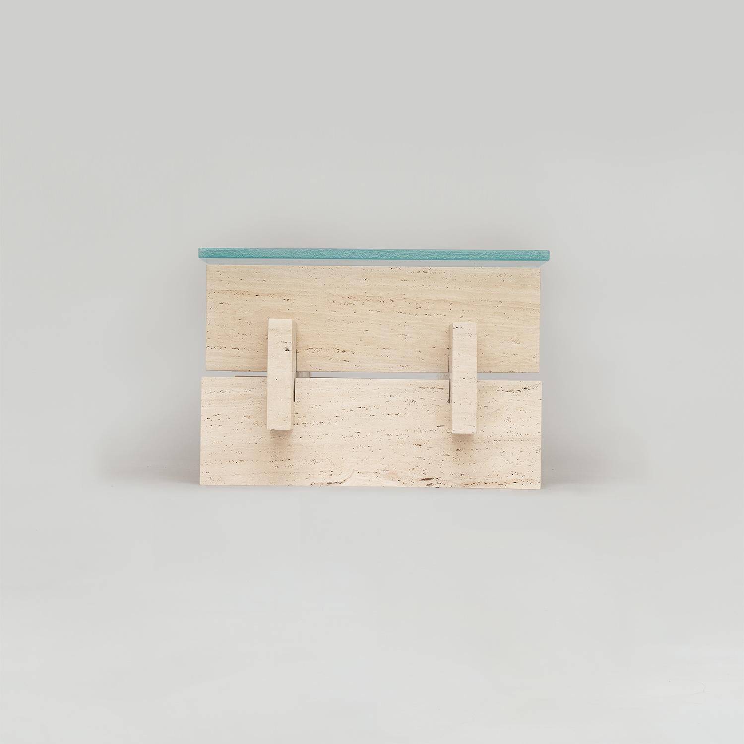 Table basse en verre 'BERLIN'