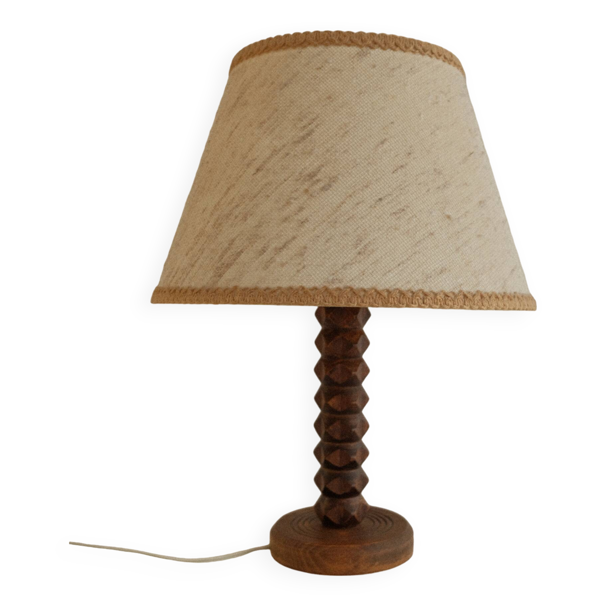 Lampe en bois