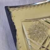Large vintage Venetian style engraved mirror, 81 x 53 cm, 1950