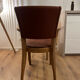 Pair of Fischel armchairs in bent wood