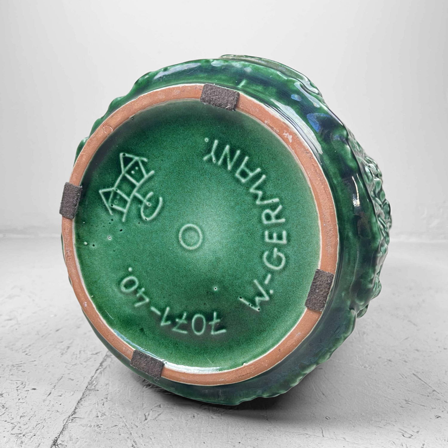 Mid-century floor vase Tönnieshof Carstens, 70s, Germany