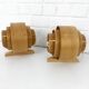 Pair of V-327 pine wall lights Hans-Agne Jakobsson for AB Markaryd, 1960